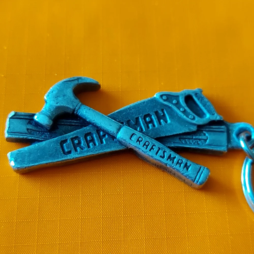 Set Of 3 Pewter Key Rings - Picture 2 of 11